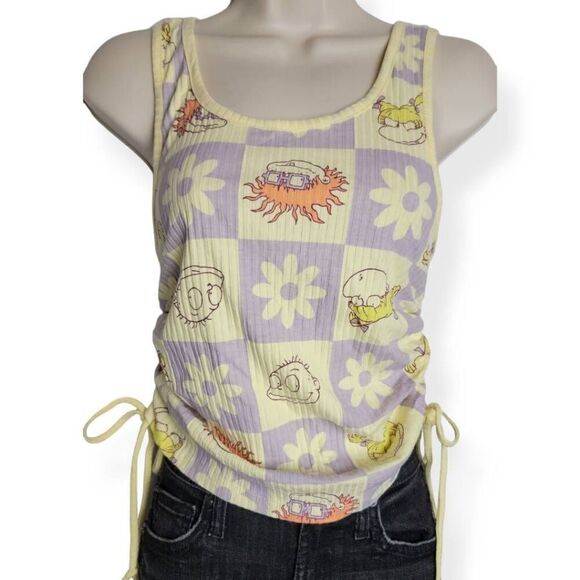 Nickelodeon Rugrats Ribbed Tank Top XLarge Jrs. - Picture 1 of 2